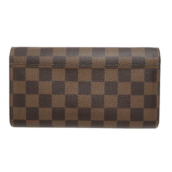 Louis Vuitton Portefeuille Brown Wallet Sarah - Picture 1 of 6